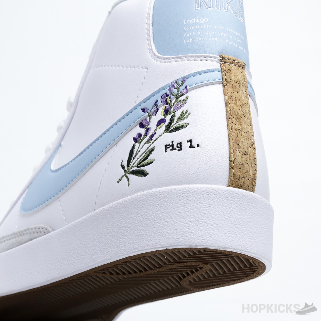 blazer mid 77 indigo nike floral collection